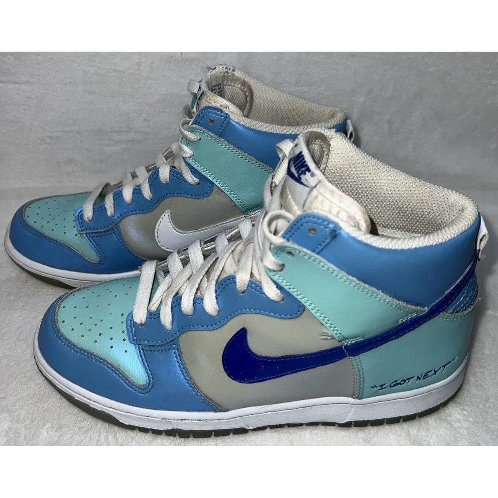 Nike Dunk High Youth 7 I Got Next (GS) Sneakers DV2206-400 Light Blue‎